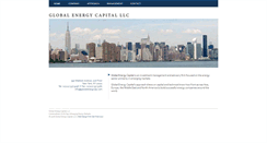 Desktop Screenshot of globalenergycap.com